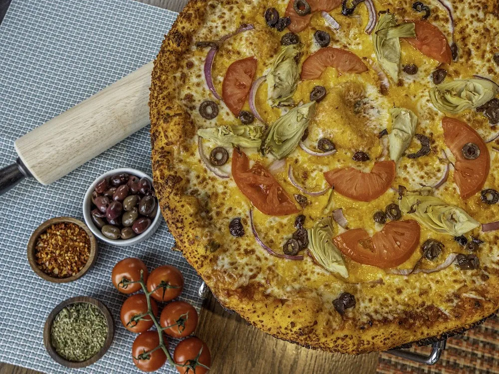 Artichoke Deluxe Pizza