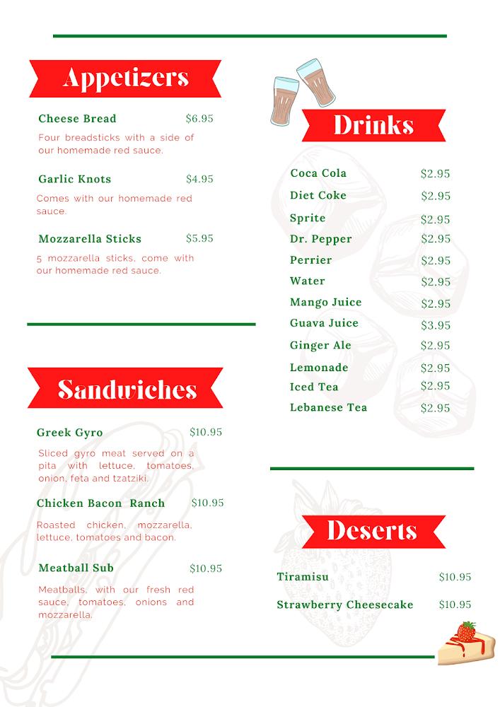 Kemo Pizza Menu image 2